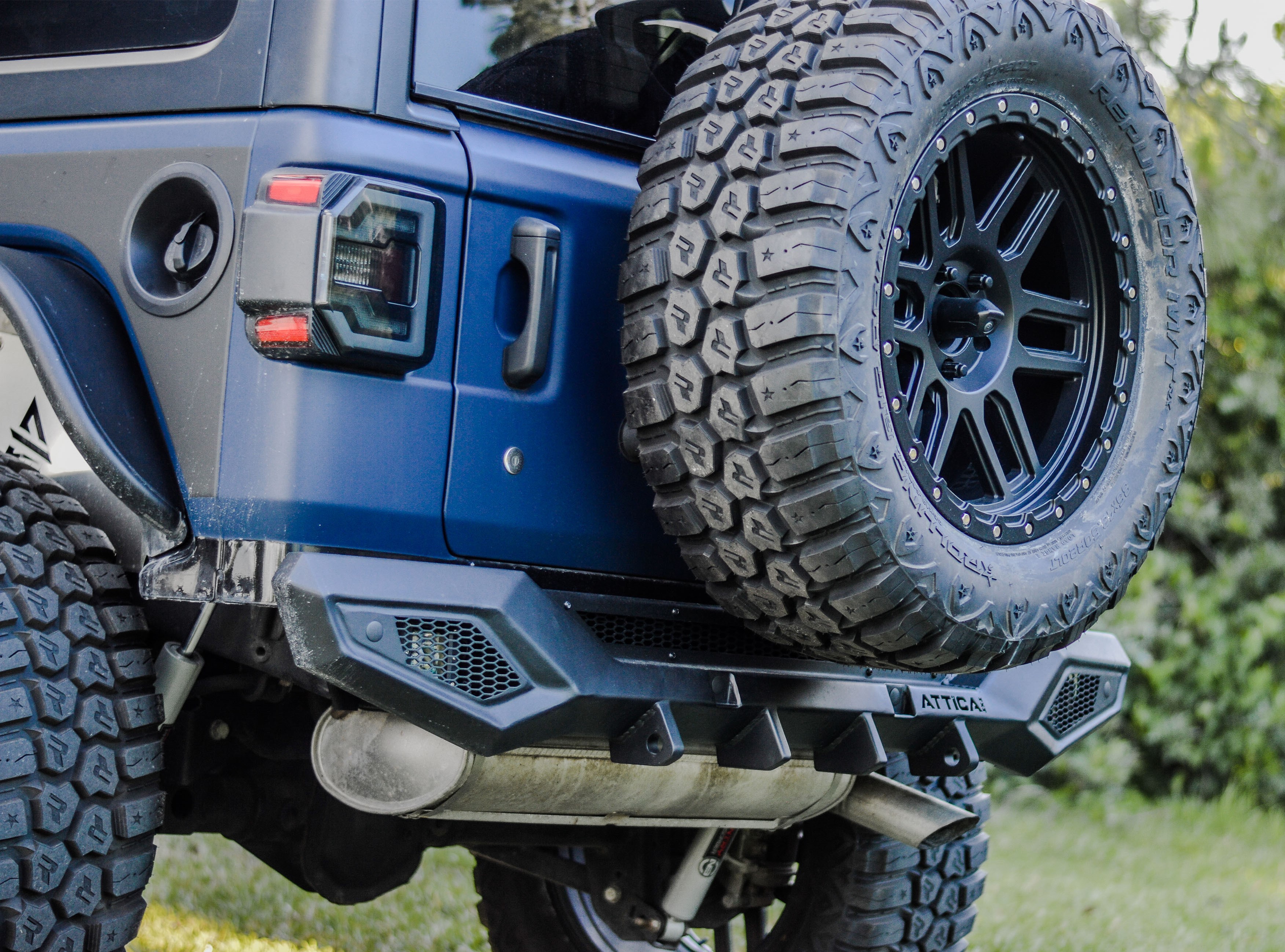 Attica 4x4 - ATTJL01B111-BX | Rear Bumper | Offroad Alliance